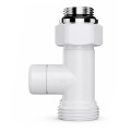 Узел нижнего подключения Royal Thermo Design прямой 1/2x3/4, белый