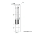 Скважинный насос Grundfos SP 77-9 3x380 6" 16A01909