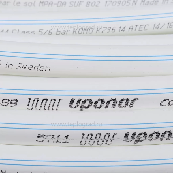 Труба Uponor Comfort Pipe Plus 16x2,0 PN6 бухта 120 м