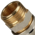 Переходник с наружной резьбой винтовой Stout 1/2x16