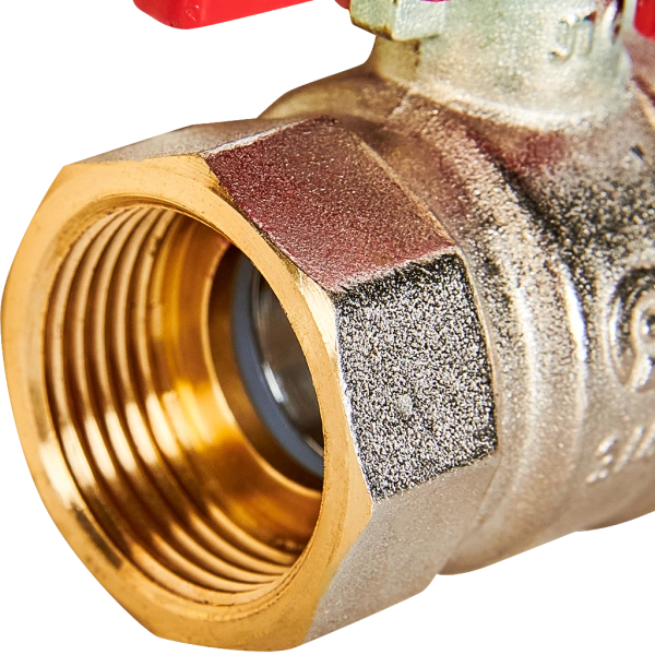 Кран шаровой Rommer ВВ 3/4, ручка бабочка