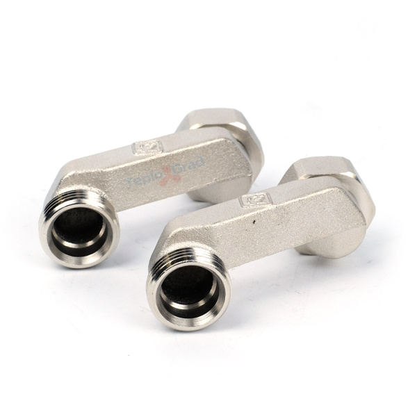 Узел нижнего подключения перекрестный Zeissler 3/4x3/4 прямой