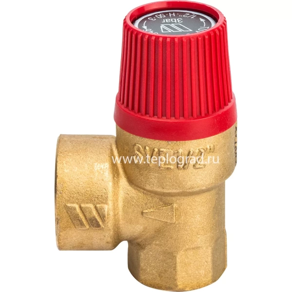 Предохранительный клапан Watts SVH 30-1/2, 3 бар для системы отопления