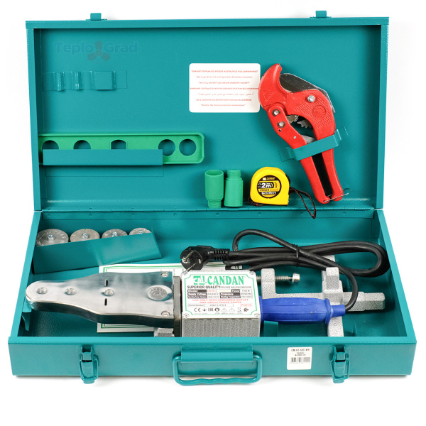 Сварочный аппарат CANDAN CM-01 SET-WV для полипропиленовых труб