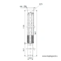 Скважинный насос Grundfos SP 95-5 3x380 6" 19016905