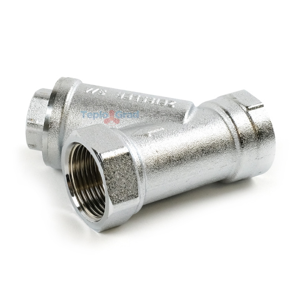 Фильтр косой Zeissler 3/4 300 мкм никелированный