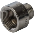 Муфта переходная 3/8x1/4 ВН никелированная Stout