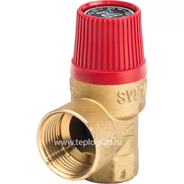 Предохранительный клапан Watts SVH 25-1/2, 2,5 бар для системы отопления