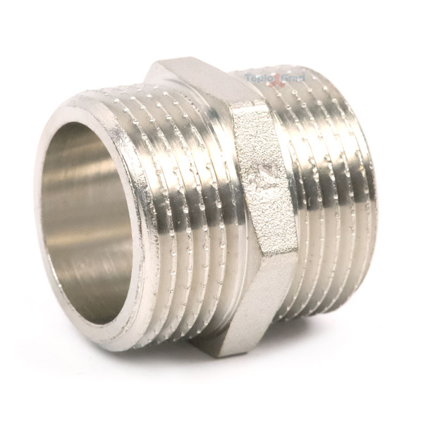 Ниппель 3/4 НН никелированный Zeissler