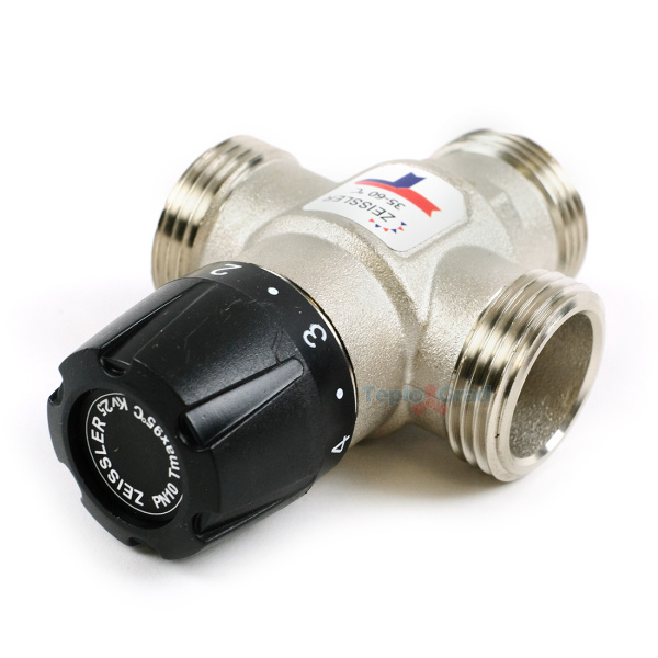 Термостатический смесительный клапан Zeissler 1 НР 35-60°С KVs 2.5