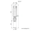 Скважинный насос Grundfos SP 17-21 3x380 6" 12A01921