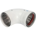 Отвод Stout Dn 80 90° утепленный