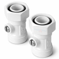 Набор нижнего подключения Royal Thermo прямой белый 3/4 раздельный