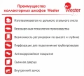 Шкаф коллекторный Wester ШРН-2 (550х118х652-715)