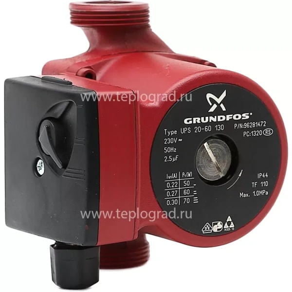 Циркуляционный насос Grundfos UPS 20-60 130