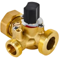 Трехходовой смеситель Rommer для группы RDG-1003, правый