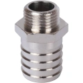 Штуцер 1/2x25 НР никелированный Stout