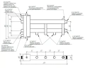 Балансировочный коллектор Gidruss BMSS-100-3D (до 100 кВт, подкл. котла G 1 1/4, 2+1 контура, нерж. сталь)