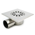 Трап горизонтальный TIM 150x150 из нержавеющей стали