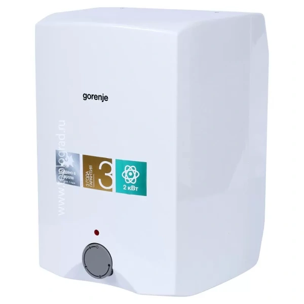 Накопительный водонагреватель Gorenje GT 5 O/V6 устанавливается над мойкой
