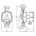 Циркуляционный насос Shinhoo MASTER S 25-6 130