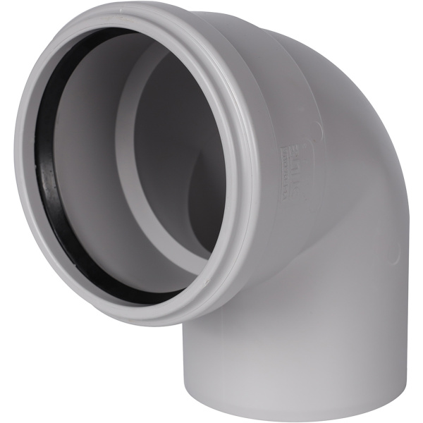 Отвод канализационный Stout 110x87° бесшумный