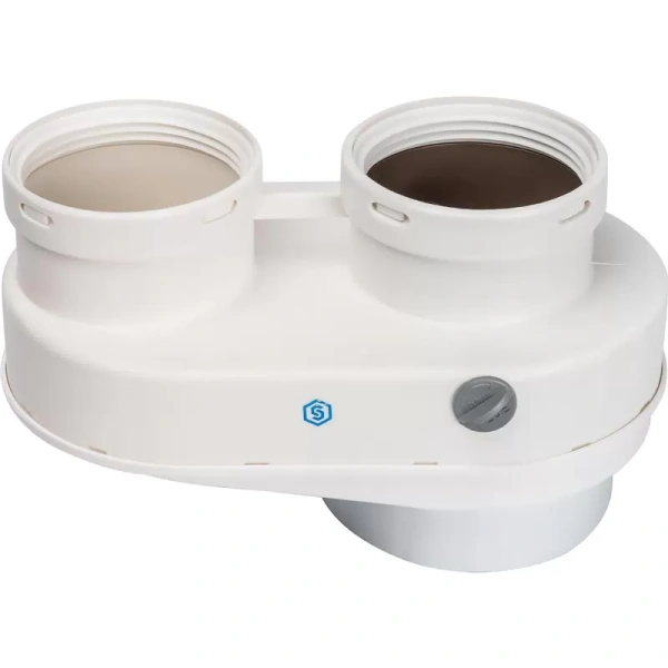 Разделительный адаптер Stout Dn 80/80 мм (совместимый с Baxi) PP-Ryton