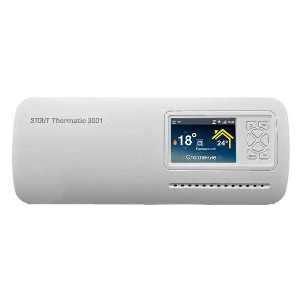 Контроллер Stout Thermatic 3001 для удаленного управления котлом и отопительными контурами