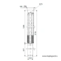 Скважинный насос Grundfos SP 95-6 3x380 6" 19016906