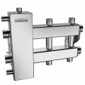 Балансировочный коллектор Gidruss BMSS-100-3DU (до 100 кВт, подкл. котла G 1 1/4, 1+1+1 контура, нерж. сталь)