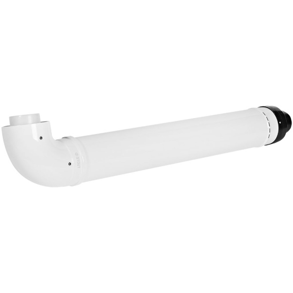 Комплект коаксиальный Stout 80/125 1000 мм универсальный для конденсационных котлов