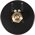Термоманометр аксиальный Stout 80 мм, 0-4 бар, 0-120C, подключение 1/2