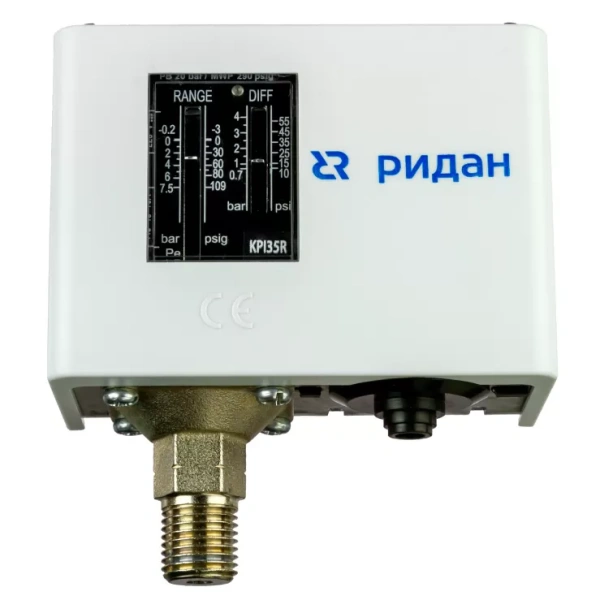 Реле давления Ридан KPI 35R -0,2-7.5 бар 1/2