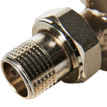 Клапан запорный угловой Rommer 1/2