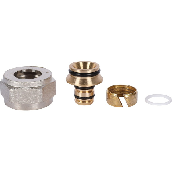Фитинг компрессионный Rommer для труб PEX-AL-PEXb 16x2,0x3/4