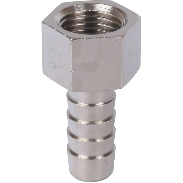 Штуцер 1/4x10 ВР никелированный Stout