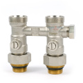 Узел нижнего подключения прямой Zeissler 3/4x1/2 (для однотрубных систем)