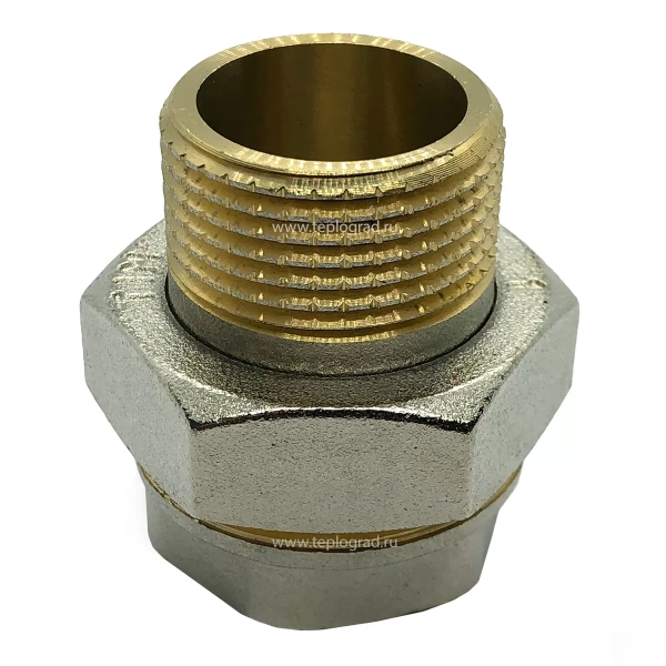 Американка прямая TIM 1 никелированная HJS044N