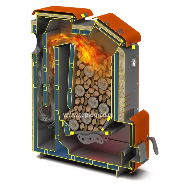 Твердотопливный котел Теплодар Куппер МЕГА-20