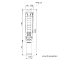 Скважинный насос Grundfos SP 17-25N 3x380 6" 12C01925