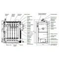 Твердотопливный чугунный котел Viadrus U22 D 7