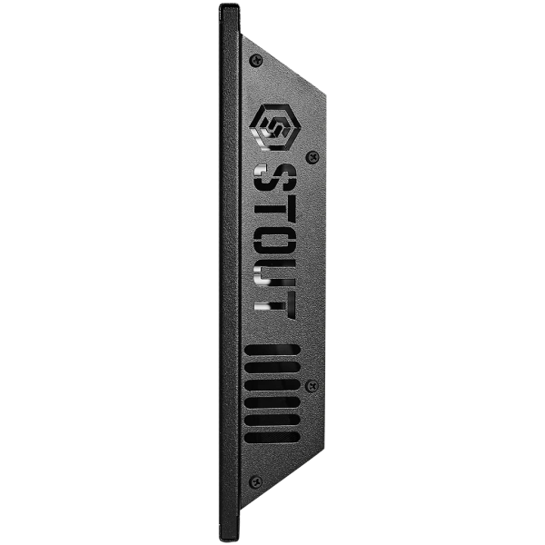 Отопительная панель Stout Black Stone SCT 120x30 черный гранит
