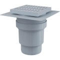 Душевой трап AlcaPlast APV11 150x150 DN110 регулируемый, вертикальный выпуск