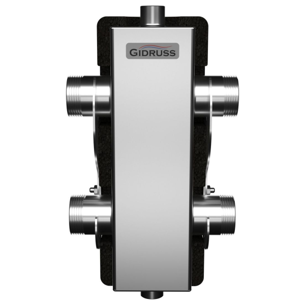 Гидрострелка Gidruss GRSS-80-32.EPP (до 80 кВт, G 1 1/4, нерж. сталь)