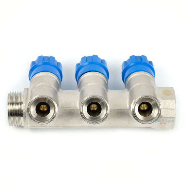 Коллектор Valfex регулирующий 3/4x1/2 на 3 выхода