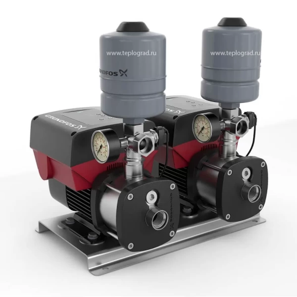 Сдвоенная насосная станция Grundfos CMBE TWIN 3-30 Schuko
