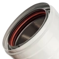Отвод Stout Dn 80 90° утепленный