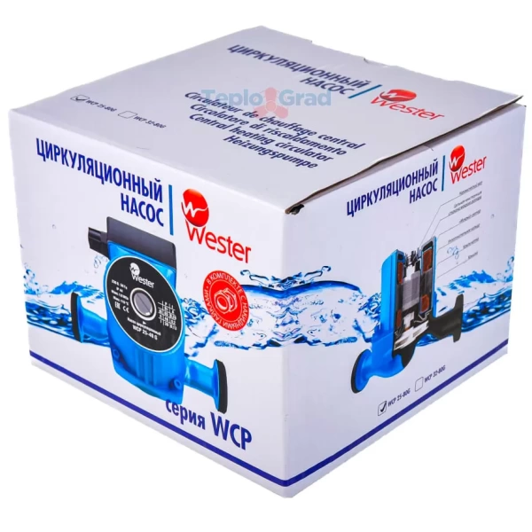 Циркуляционный насос Wester WCP 25-80G