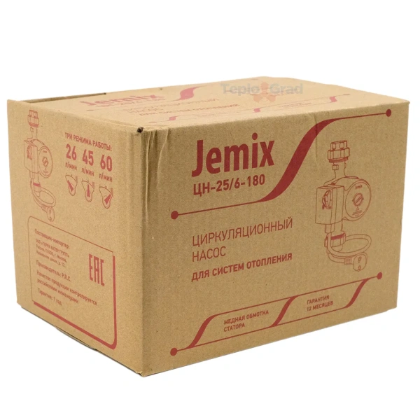 Циркуляционный насос Jemix ЦН-25/6-180 (WRS 25/6-180)