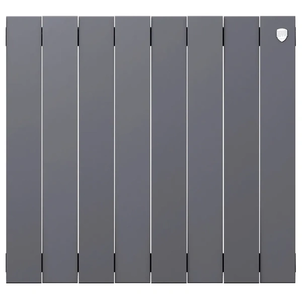 Биметаллический радиатор Royal Thermo PianoForte 500 Silver Satin 8 секций